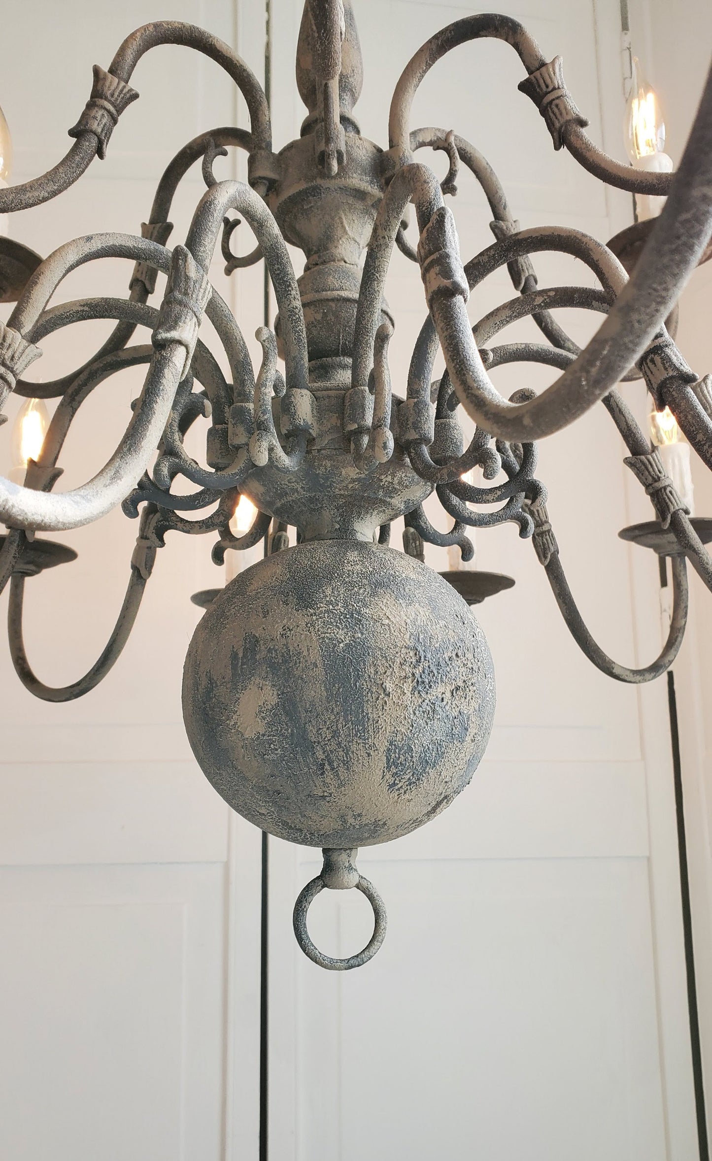 SOLD- Chandelier Vintage "Olde World" Bespoke 18-light (LOCAL PICKUP)